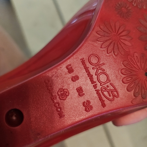 One of 3 pair of Oka B comfort wedges size 8 - Picture 4 of 4